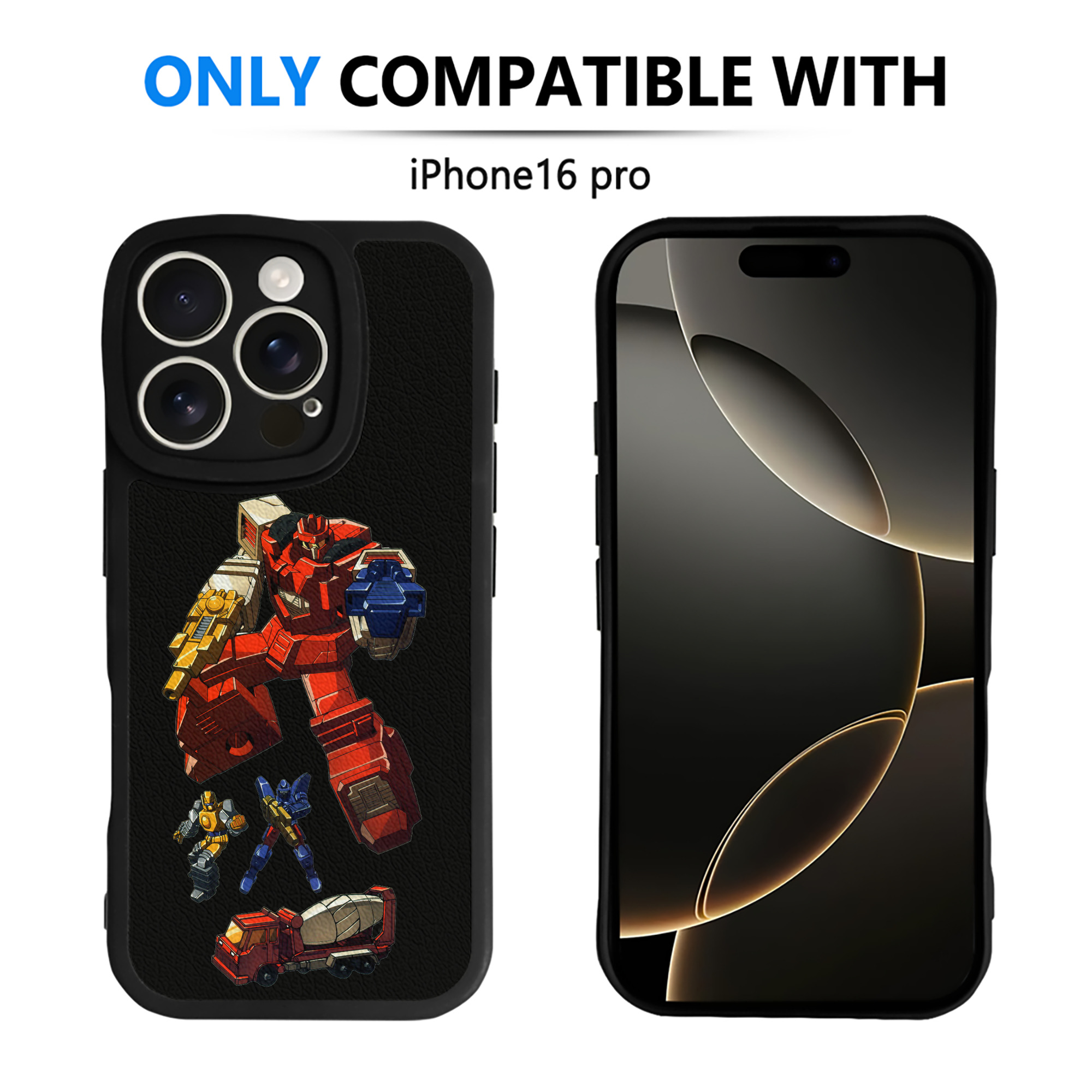 （画像用）  【iPhone 16シリーズ対応】シリコンスマホケース（レザー調） 材質：シリコン